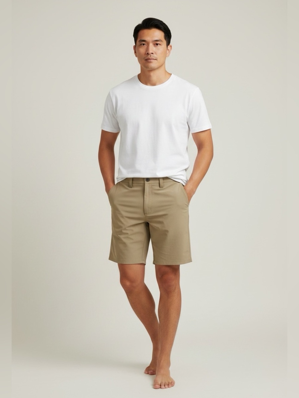 Patagonia Quandary Shorts Khaki Stretch Hiking 34 8” Inseam